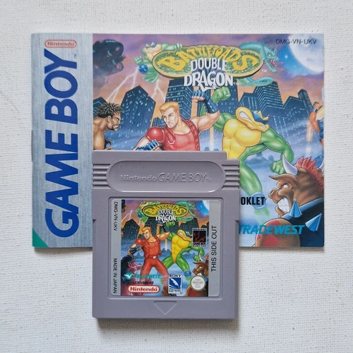 Battletoads & Double Dragon | With Manual | Game Boy GB 🕹Near Mint ✅️ UKV 