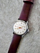 1958 Rare Special CITIZEN Centre Second Manual Winding Watch JAPAN Dome Dial
