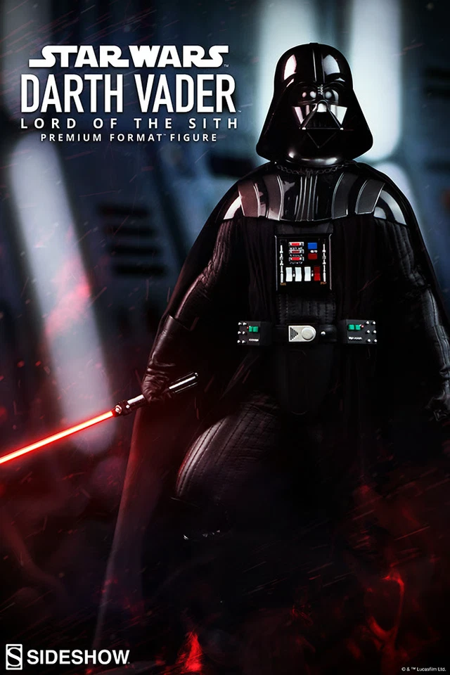 Darth Vader Lord of the Sith Sideshow 300093 Premium Format 1/4 NEU mit Shipper - Bild 4 von 4