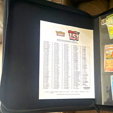 Pokemon TCG Scarlet & Violet 151 Binder complete master set