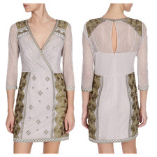 BNWT Women's (Karen Millen Dress ) in Neutral RRP £215 (UK 12 size) Party