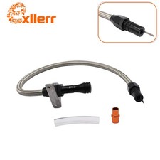 For Chevy Gm Th350 1x Flexible Transmission Dipstick Firewall Mountfiller Tube For Chevy Gm Th350 1x Flexible Transmission Dipstick Firewall Mountfiller Tube