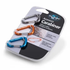 Sea to Summit Accessory Carabiner Set 3-Pack Small Lightweight Aluminum Clips