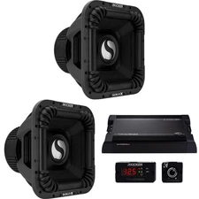 Kicker (2) 49L7X152 - SoloX L7X 15-Inch & WXA3600.1 Warhorse Mono Amplifier