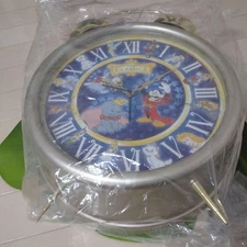 Disney Store Fantamilia Big Bell Alarm Clock Rare New Unused Not for Sale