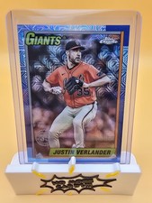 2025 Topps Update Series Justin Verlander Silver Mojo