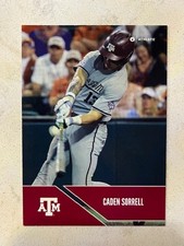 (1x) CADEN SORRELL 2025 Onit Texas A&M Baseball rookie card # B-8 qty available