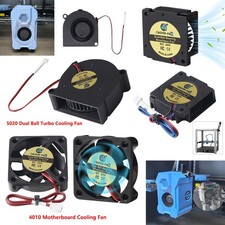 5020 Turbo Cooling Fan 4010 Dual Ball Fan 3010 Cooling Fan For SV08 3D Printer