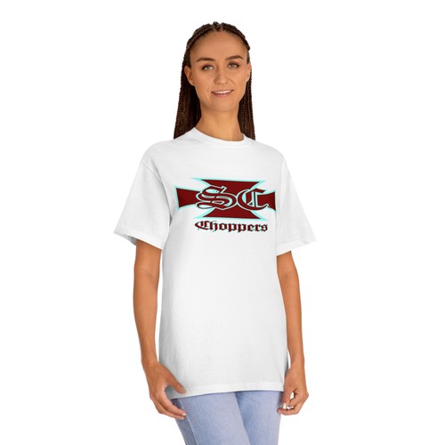 So Cal Choppers Tee with Choppers Design, Retro Graphic T-Shirt, Motorcycle - Picture 8 of 9