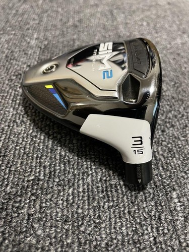 TaylorMade SIM2 3W Head Only Golf Club, Used, White Paint Flake, Small Wears - Picture 2 of 7
