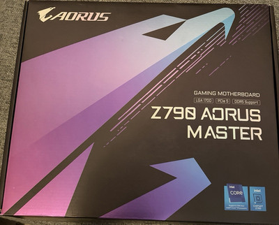 Intel i7 14700k+Z790 Gigabyte AORUS MASTER+NZXT 360mm AIO Combo