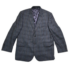 Jos. A. Bank Traveler's Collection Tailored Fit Wool Blend Blazer Jacket 48R
