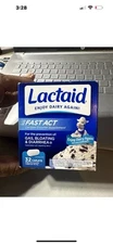 Lactaid Fast Acting Lactase Enzyme Supplement 32 Caplets 1/31/27