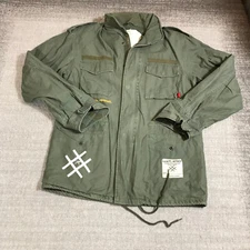 Rothco Jacket Mens Small Military M-65 Field Regular Army USMC OD M65 Lucid FC