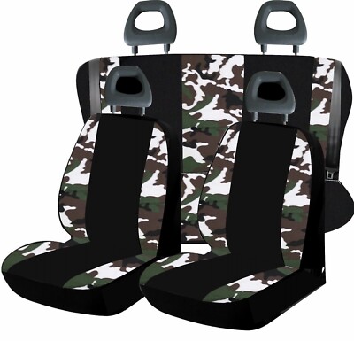 Coprisedili Auto Per Panda Serie 2 (2003-2012) - Set Completo Anteriori E Posteriori, Airbag Compatibile, Fucsia/Nero - Foto 9