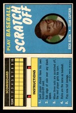 1970 Topps Scratch-Offs Baseball #2 Rich Allen EX/MT *d10