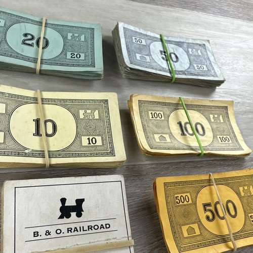 VTG Lot of Monopoly Game Replacement Pieces 1970s - Picture 6 of 8