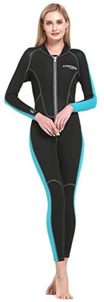 (TG. S/2) Cressi Lido Lady Monopiece Wetsuit 2mm, Muta Monopezzo Neoprene Ultras