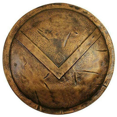 Knight Medieval 24'' 300 Spartan Shield King Leonidas steel Shield Cosplay Item