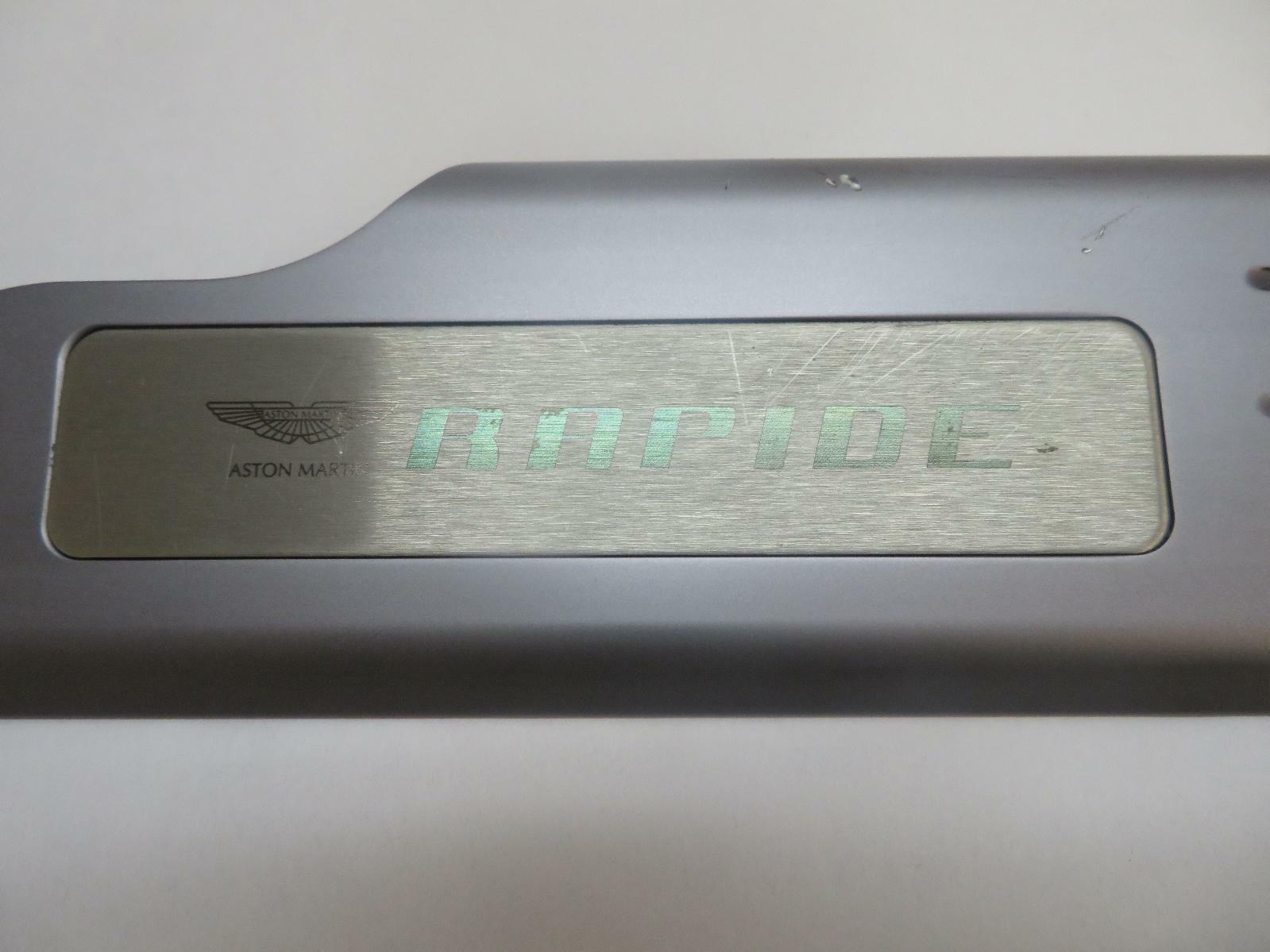 2012 ASTON MARTIN RIGHT PASSENGER DOOR SILL PLATE AD43-132A12-AAW