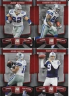 2010 Donruss Elite Dallas Cowboys Team base set (4 cards, Witten, Romo +)
