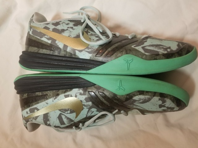Nike KB Kobe Bryant Mentality Shoes Size 13 Fiberglass MINT Pewter Green for sale online | eBay