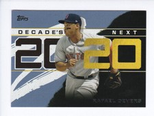 2020 Topps Series 1 #DN-18 RAFAEL DEVERS Decade's Next Insert BLUE Parallel