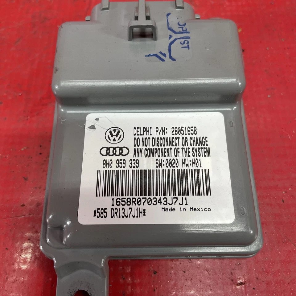 2007 AUDI A4 CABRIOLET QUATTRO ПЕРЕДНЕЕ ПАССАЖИРСКОЕ СИДЕНЬЕ ПАССАЖИРА ДАТЧИК МОДУЛЬ OEM + - Изображение 2 из 4