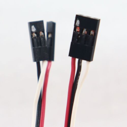 ✅ Cable de conexión rápida de recogida activa de 15" para EMG 3 pines 3 cables ROJO BLANCO NEGRO - Imagen 2 de 3