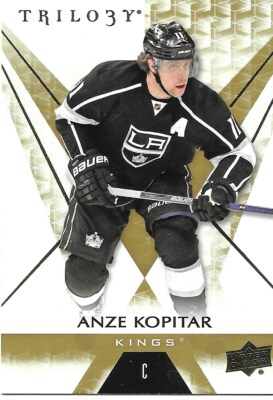 16-17 2016-17 UD Trilogy Anze Kopitar #18-Kings
