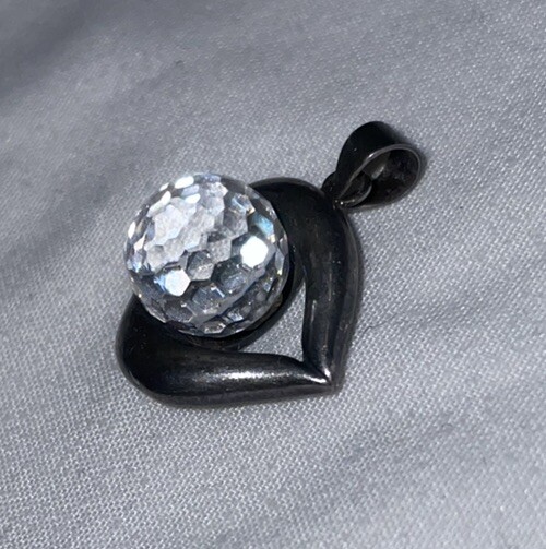 Pools Of Light Evil Eye Crystal Charm Pendant!!!