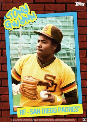2014 TOPPS WALL ART TONY GWYNN 10X14 RARE OVERSIZED 1980s THROWBACK CARD | eBay 2014 TOPPS WALL ART TONY GWYNN 10X14 RARE OVERSIZED 1980s THROWBACK CARD | eBay