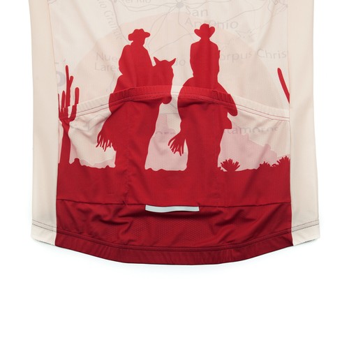 Texas Radsport Trikot Set Herren kurzärmelig Fahrradshirt Fahrradkleidung mit Tasche - Bild 12 von 25