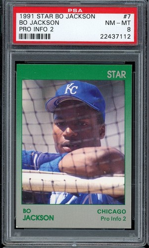 Bo Jackson #7 1991 Star Bo Jackson card