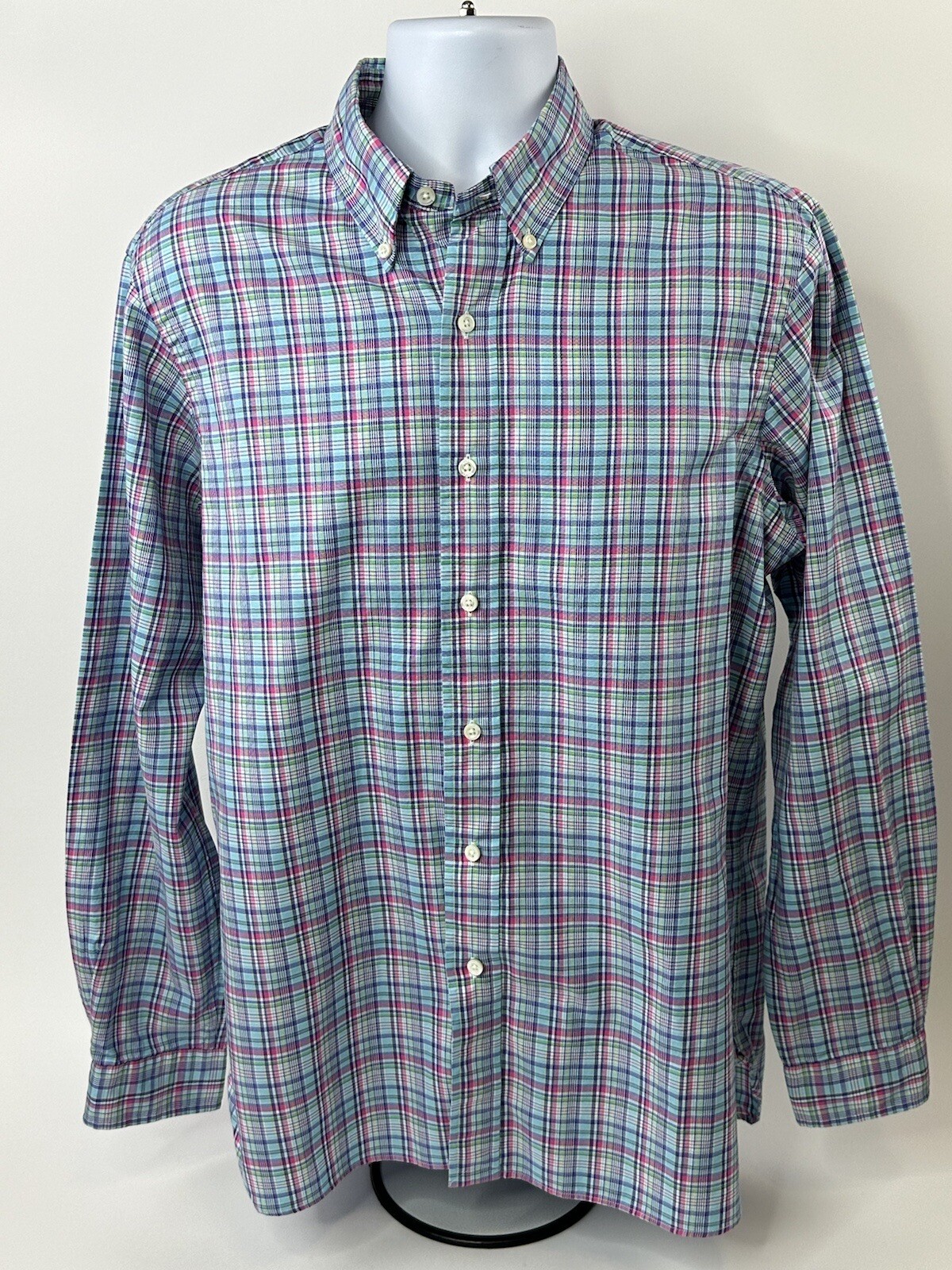 Ralph Lauren Shirt Mens Large Multicolor Button Up Long Sleeve Casual Shirt