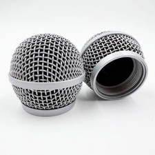 2-Pack Replacement Steel Grill Mesh Ball Head for Shure PG48 PG58 PGX2 BLX288 PG