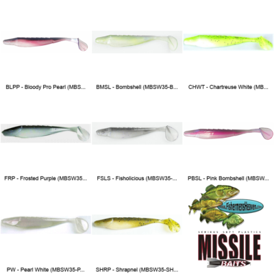 bombshell fishing lures ERC Triple D Team Rhino Outdoors LLC This poppers unique design produces a loud popping sound Missile Bait Swimbait Shockwave BABY
