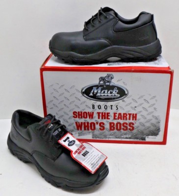 Mens NEW SAS Safety Mack Boss Work Boots Lace Up Slip