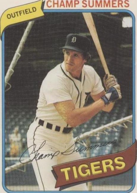 1980 O-Pee-Chee - Champ Summers #100 - 1 of 1