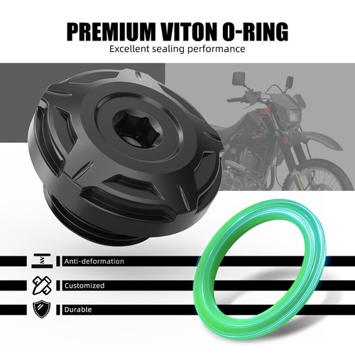 NICECNC for Suzuki DR650SE DR650S 1996-2024 Oil Filler Cover Cap Plug Anodized - Picture 8 of 13