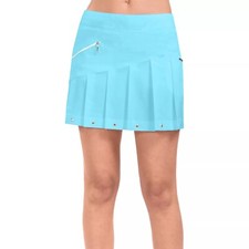 Jamie Sadock Women's 15" Bias Pleated Golf Skort - MSRP 110 - New With Tags