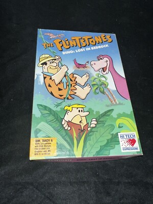 The Flintstones Dino Lost In Bedrock PC game Floppy