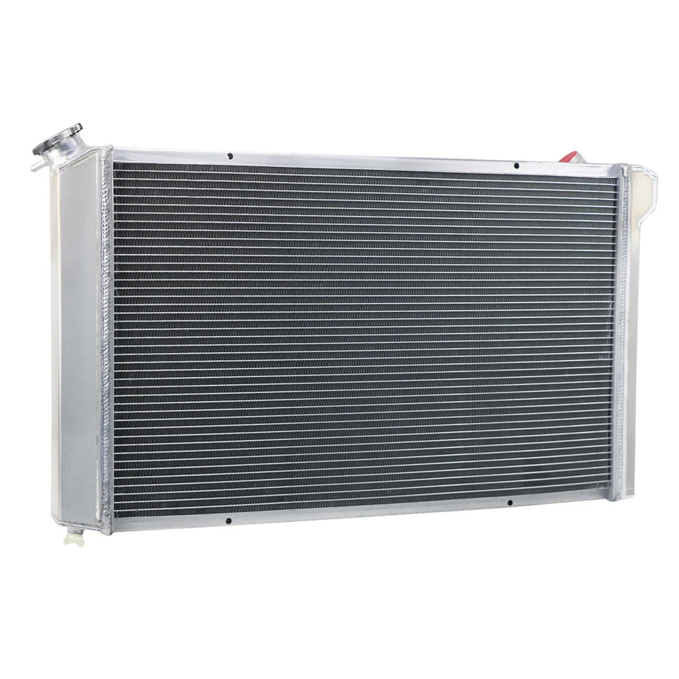 3-Row Radiator For 1973-1976 Chevy Corvette Base Stingray V8 5.7L 7.4L Aluminum Foto 4 de 4
