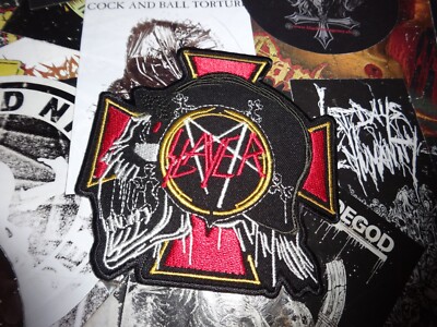 Slayer Patch Shape Thrash Metal Midnight ** Exodus **