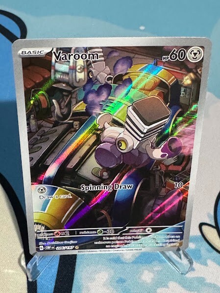 Varoom 206/197 Pokemon Sv03: Obsidian Flames Holo
