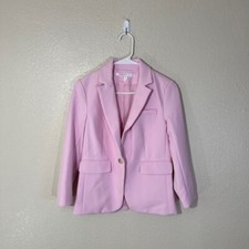 Veronica Beard Blazer Womens 2 One Button Jac...