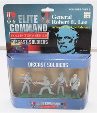Blue Box Elite Command Diecast " GENERAL ROBERT E LEE. ARMY OF CONFEDERACY
