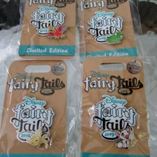 Disney Fairy Tails Event Logo Pin Pascal,Pua,Cleo,Iago 4 Pin Set LE 1200