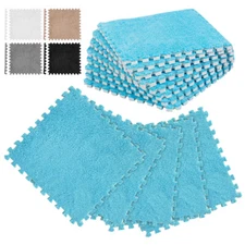 12/24 pcs Puzzle Exercise Mat Interlocking Foam Floor EVA Non-slip mat GYM Home