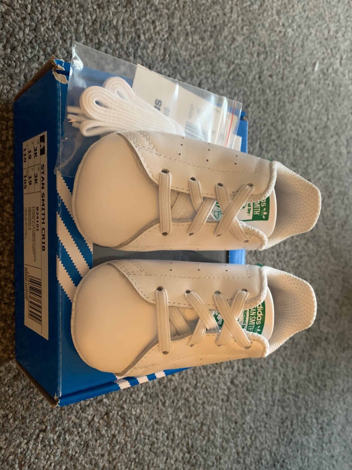 baby stan smith crib shoes
